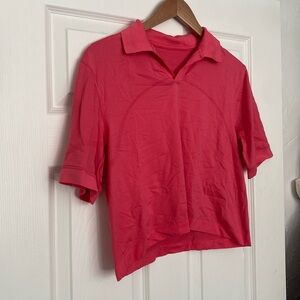 Swiftly Relaxed Cropped Collared Shirt